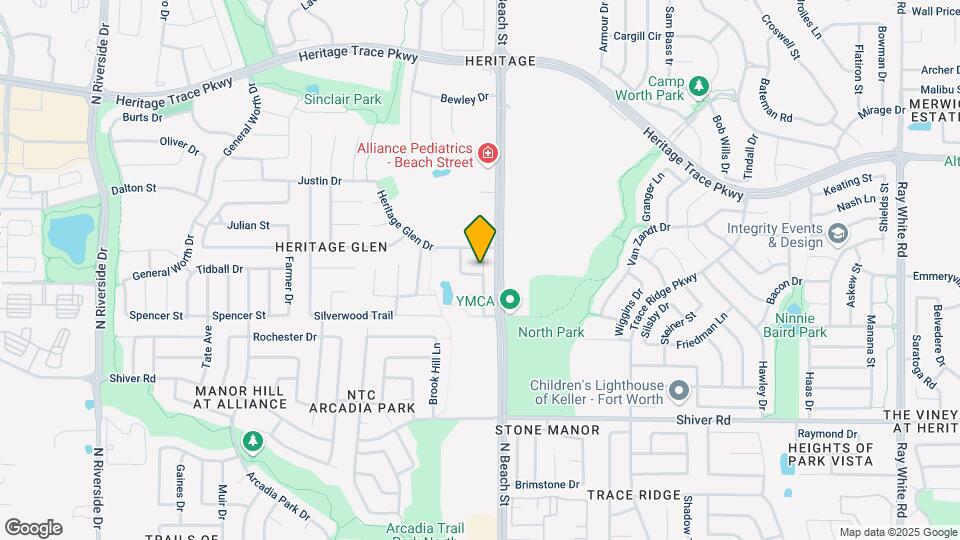 9201 Whistlewood Dr Map and Location Details