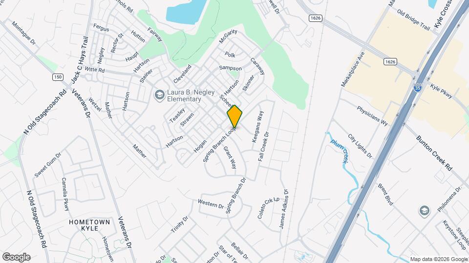 109 Mason Reed Cv Map and Location Details