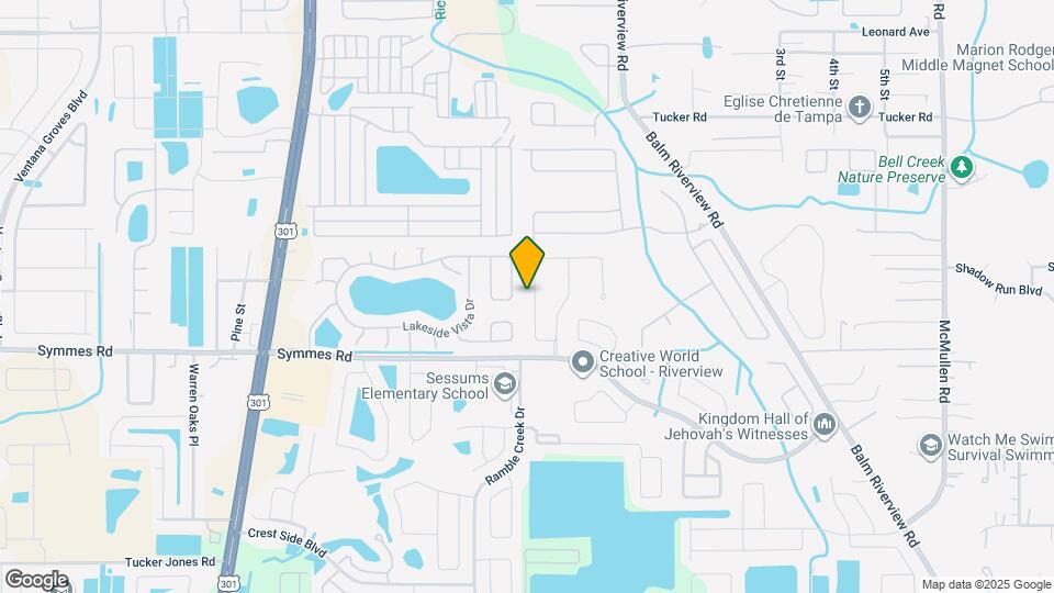 11347 Cocoa Beach Dr Map and Location Details