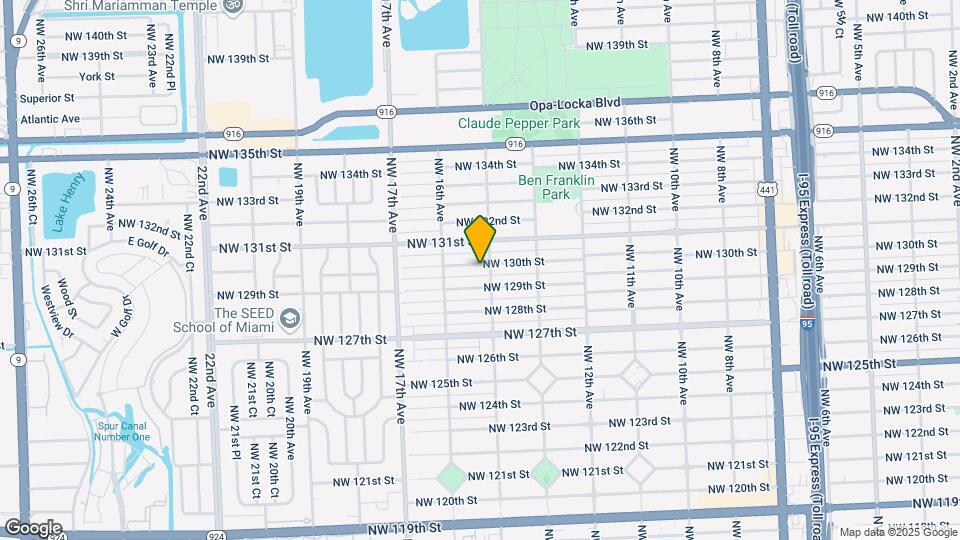 1510 NW 130th St Map and Location Details