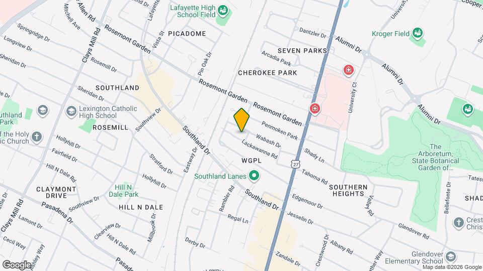 205 Lackawanna Rd Map and Location Details