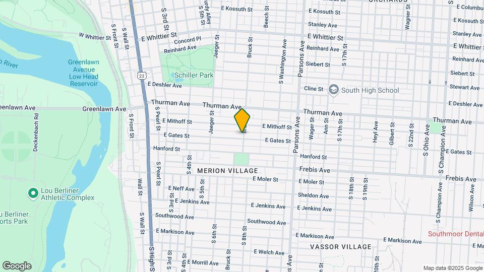 1241 Bruck St, Unit 1241 Bruck Mapa y Detalles de la Ubicación