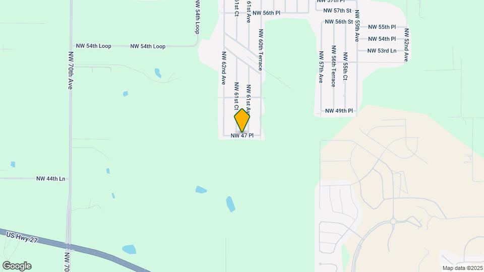 6128 NW 47 Pl Map and Location Details