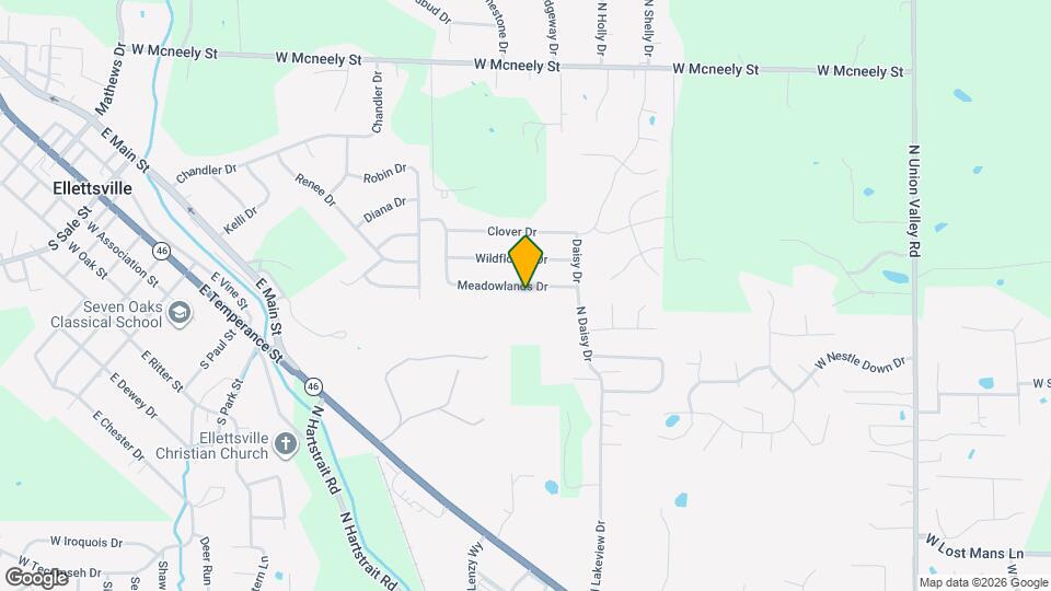 876 Meadowlands Dr Map and Location Details