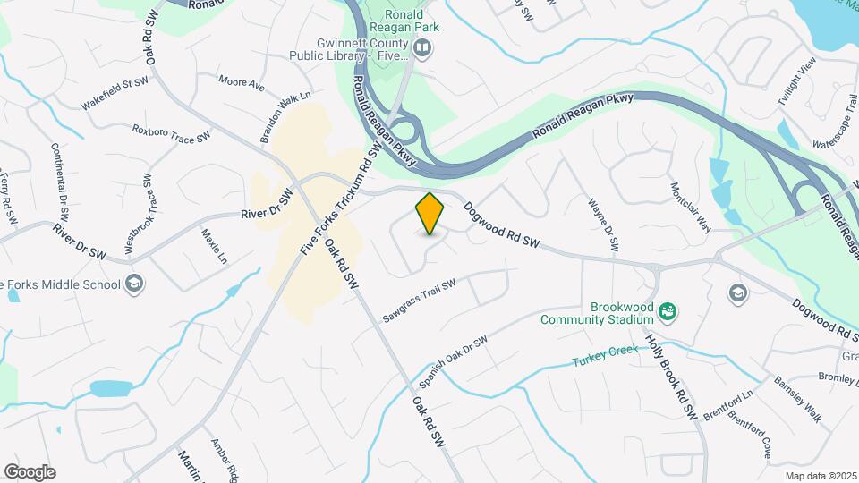 1180 Laurel Cove Dr Mapa y Detalles de la Ubicación