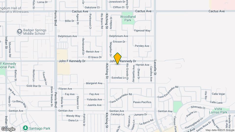 25683 San Lupe Ave Map and Location Details