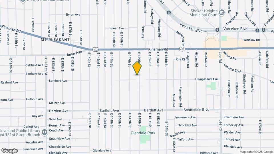 3610 E 149th St Map and Location Details
