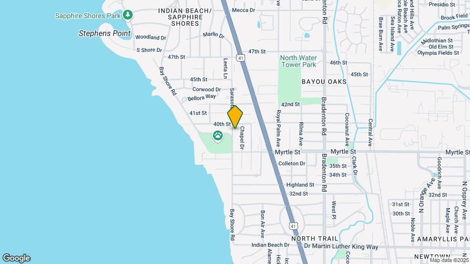 3904 Sarasota Ave Map and Location Details