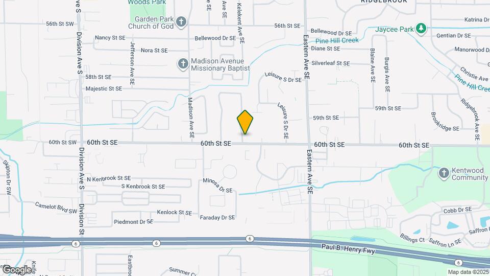 5982 Clear Pointe Drive Southeast Map and Location Details