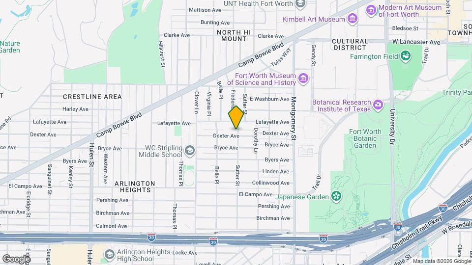 3900 Dexter Ave Map and Location Details