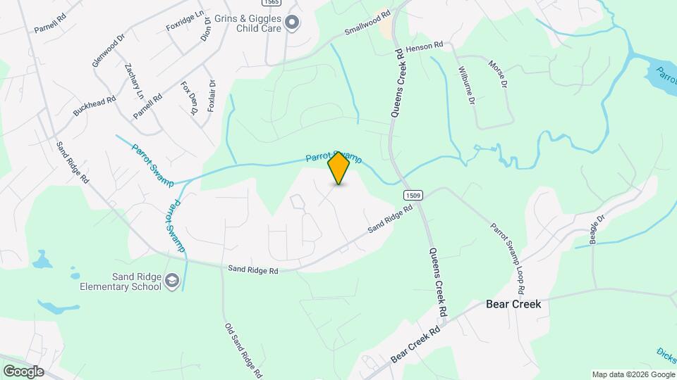 104 Evergreen Dr Map and Location Details