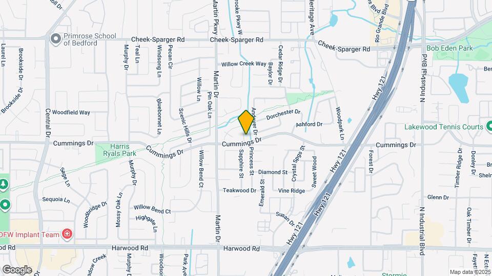 3425 Derby Cir Map and Location Details