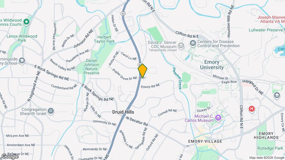 1494 Red Fox Dr NE Map and Location Details