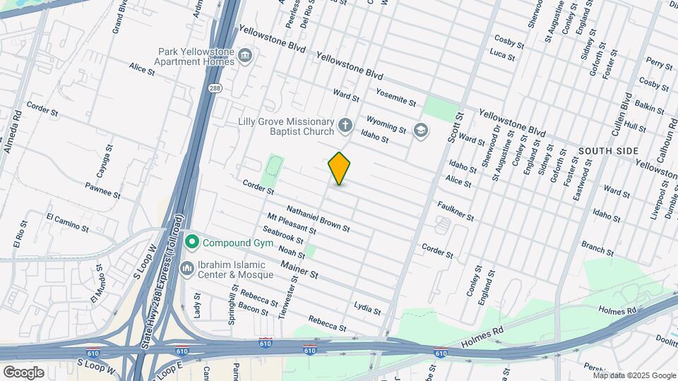 3626 Amos St Map and Location Details