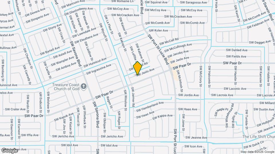 958 SW Jaslo Ave Map and Location Details