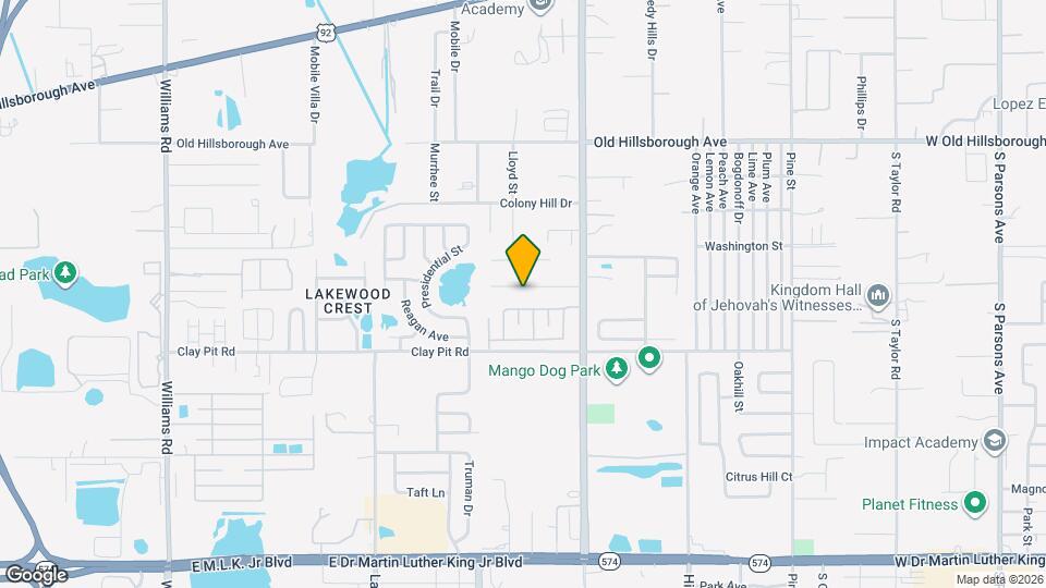 11513 Valencia Dr Map and Location Details