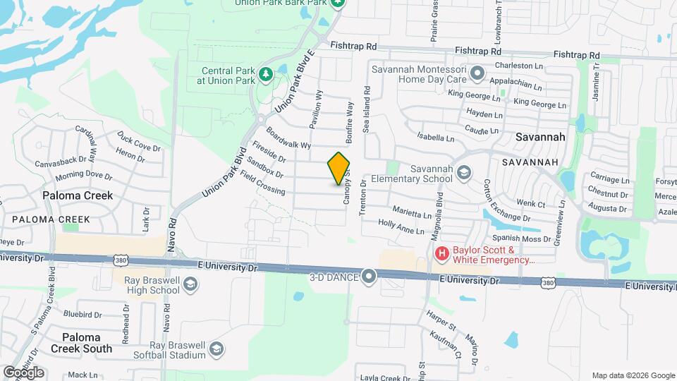 861 Field Crossing Map and Location Details