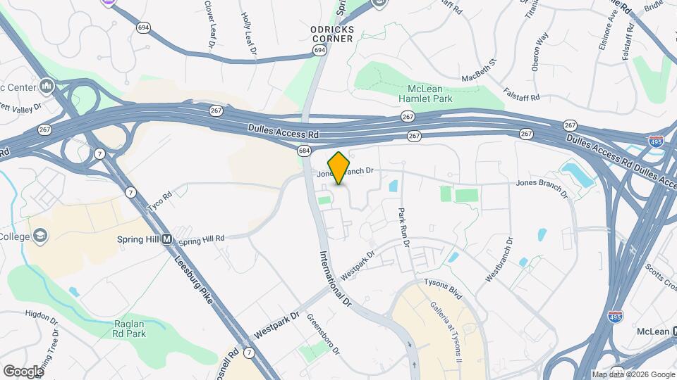 1535 Lincoln Way Map and Location Details