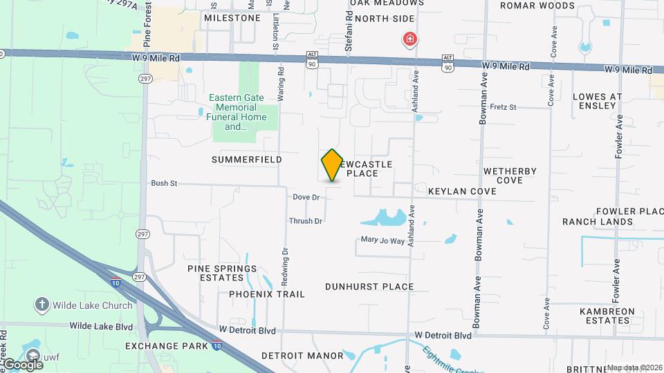 1435 Iroquois Ct Map and Location Details