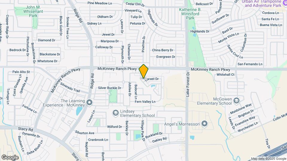 4125 Pecan Bend Ln Map and Location Details