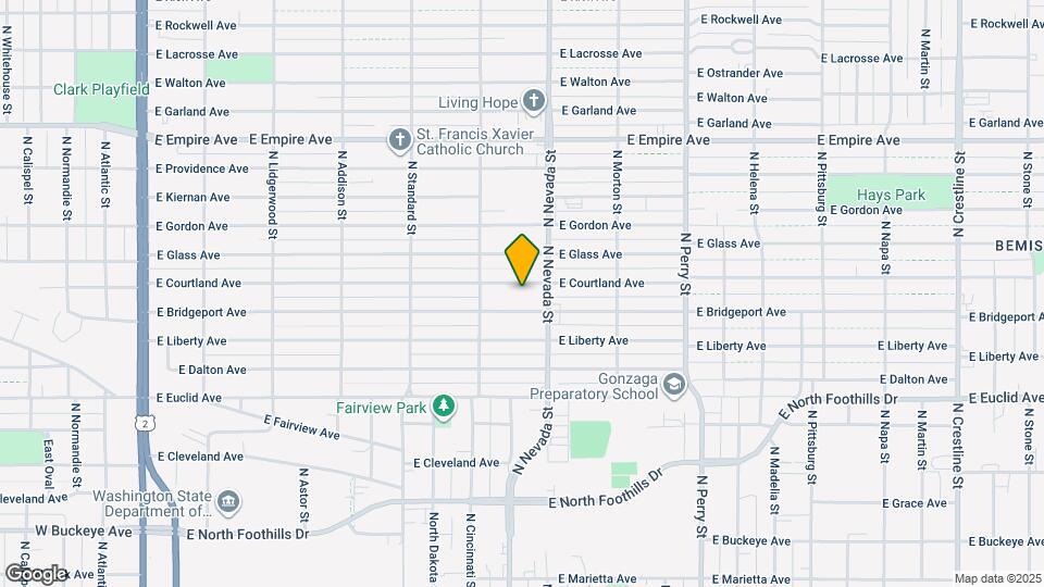 906 E Courtland Ave Map and Location Details