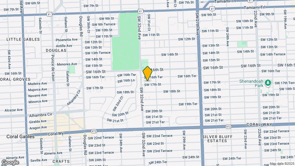 3157 SW 17th St Map and Location Details