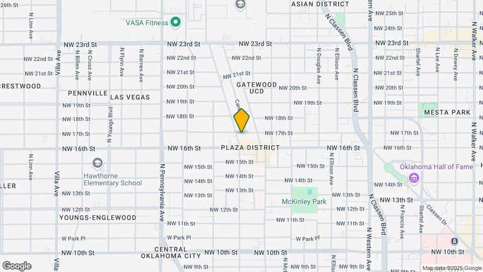 1712 N Indiana Ave Map and Location Details