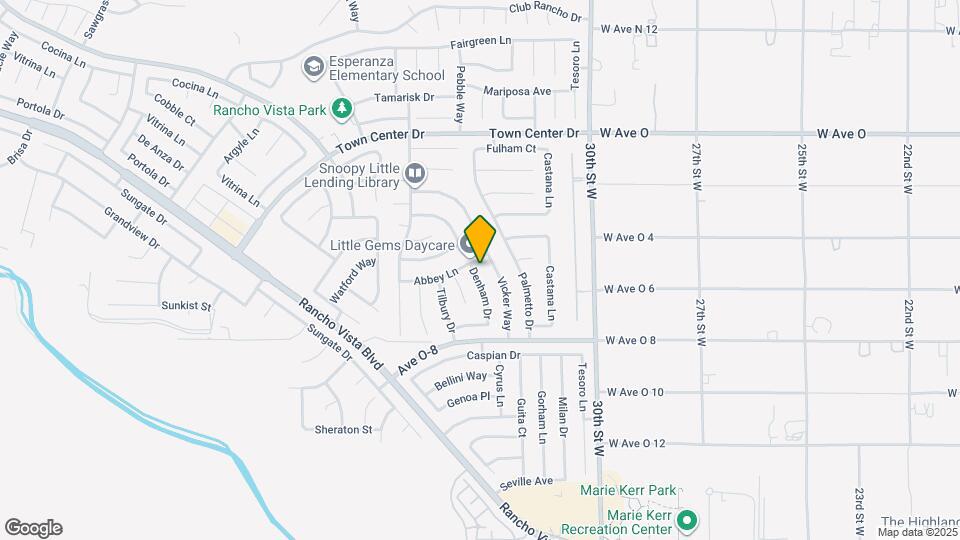 40122 Denham Dr Map and Location Details