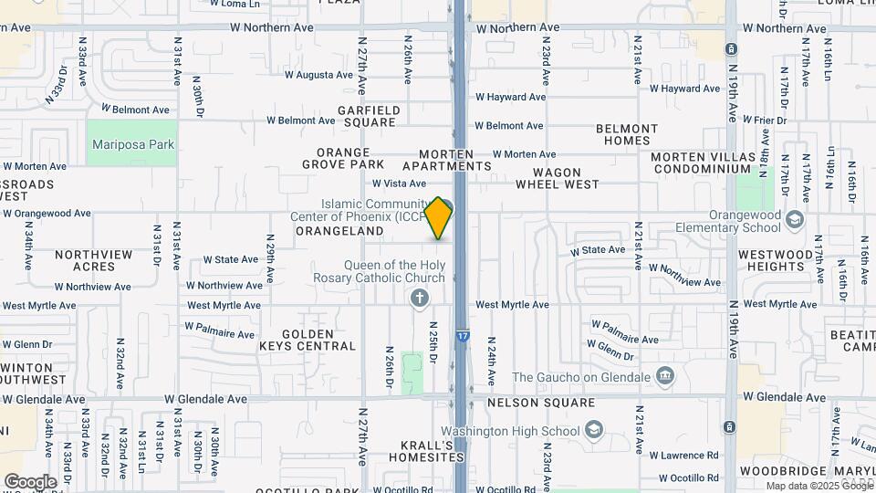2529 W State Ave Map and Location Details