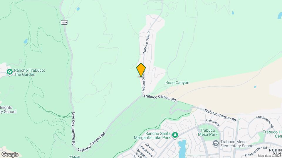 20701 Trabuco Oaks Dr Map and Location Details