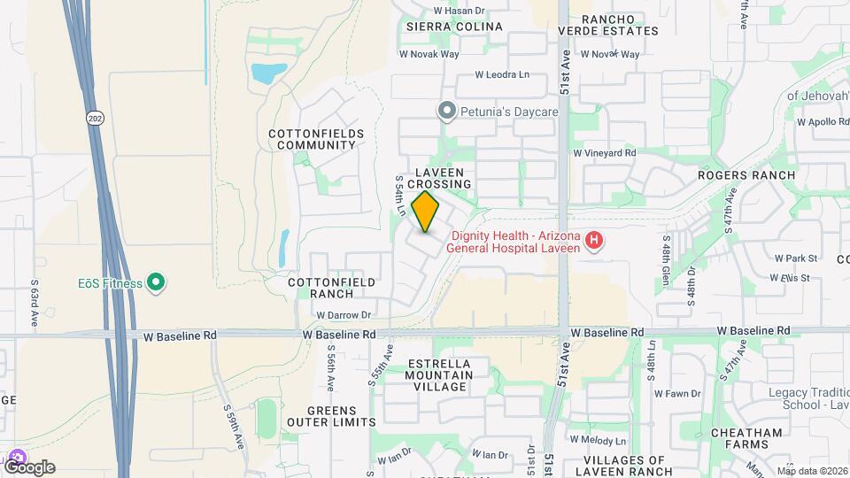 5409 W Fremont Rd Mapa y Detalles de la Ubicación