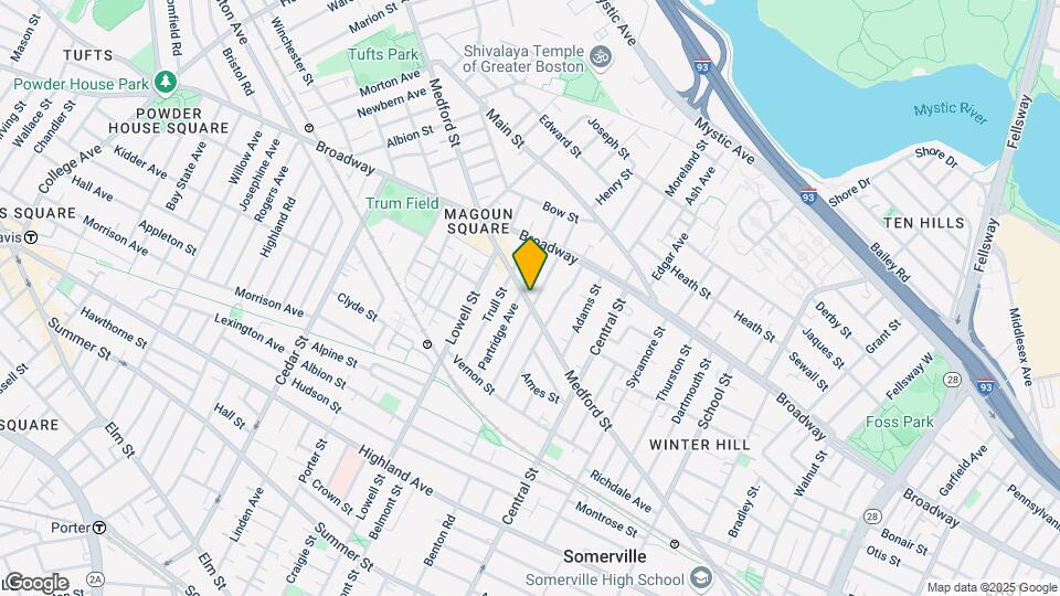 481 Medford St, Unit #1 Mapa y Detalles de la Ubicación