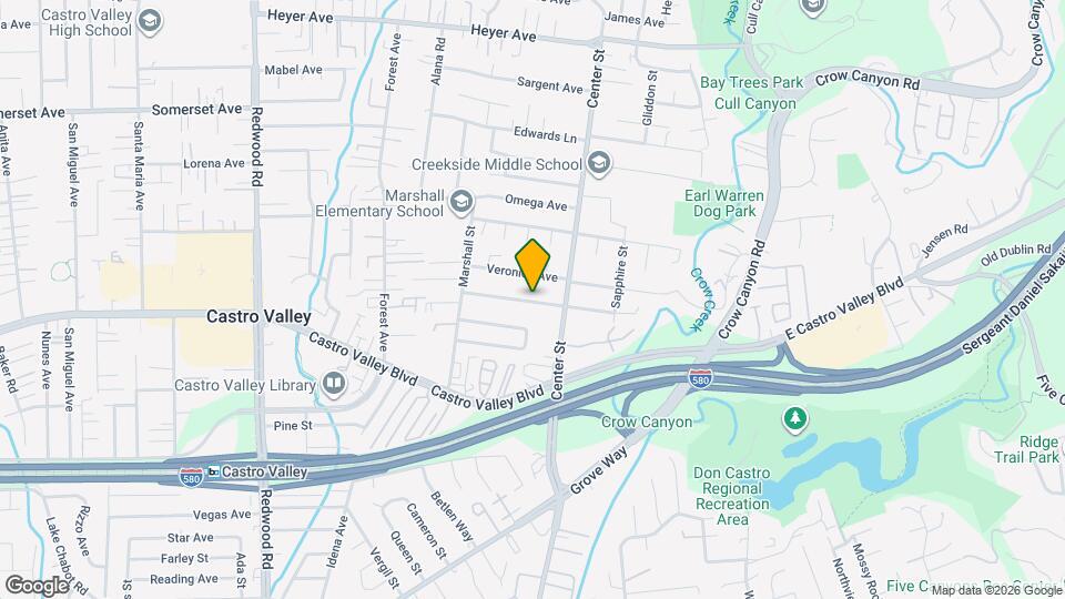 4158 David St Map and Location Details