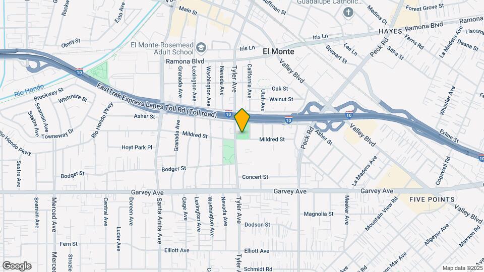 3204 Tyler Ave Map and Location Details