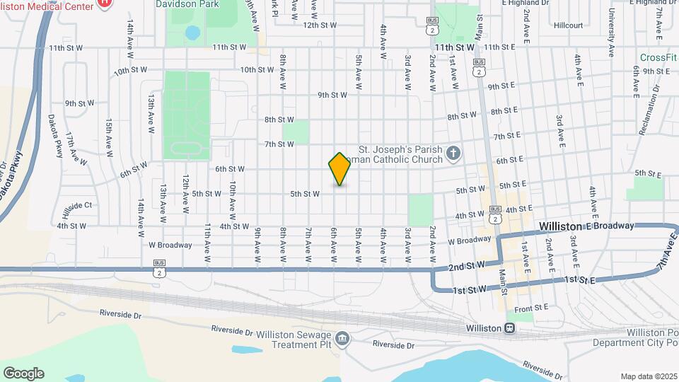 522 5th St W, Unit #1 Mapa y Detalles de la Ubicación