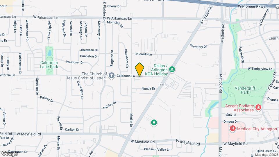 1203 Reseda Dr Map and Location Details