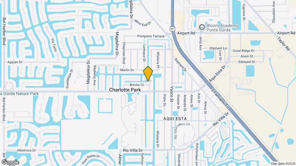3025 Magnolia Way Map and Location Details