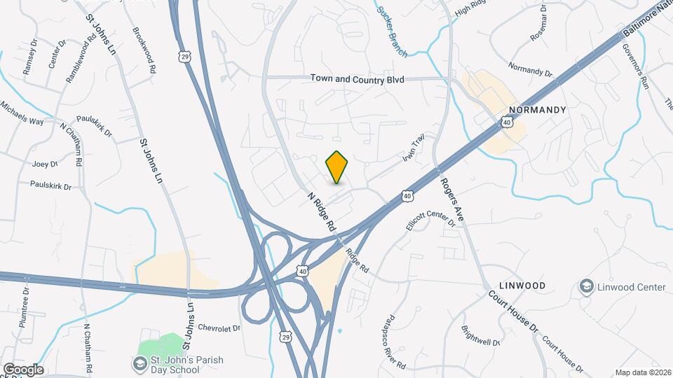 8833 Hawthorne Ct Map and Location Details