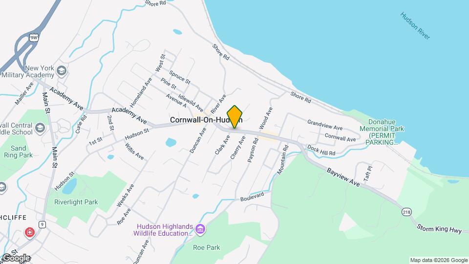 223 Hudson St Map and Location Details