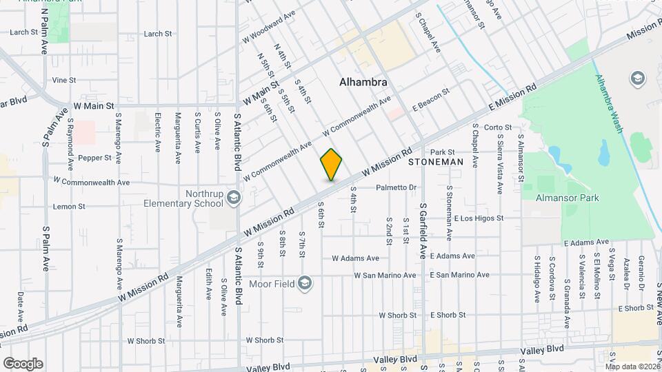 501 S 5th St Map and Location Details