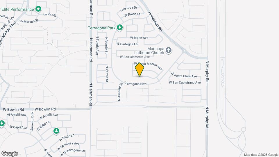 36043 W Santa Clara Ave Map and Location Details