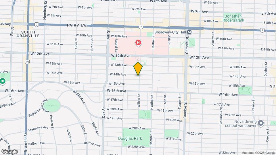 806-808 W 14th Ave Map and Location Details