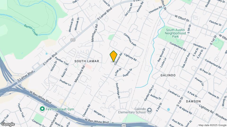 3300 Clawson Rd Map and Location Details