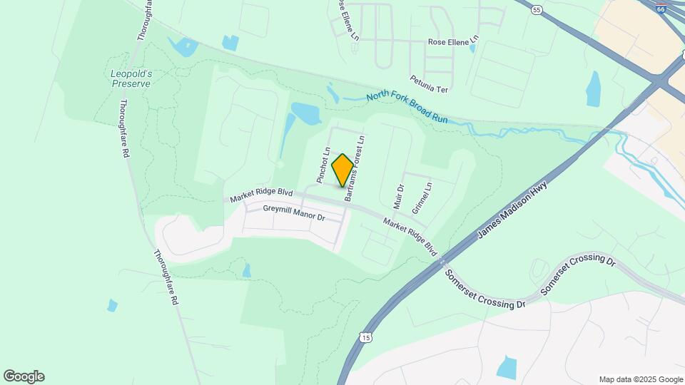 15981 Marsh Pl Map and Location Details