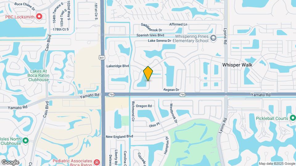 9589 Tavernier Dr Map and Location Details