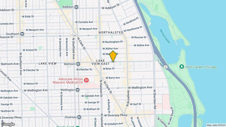 701 W Belmont Ave, Unit #401 Map and Location Details