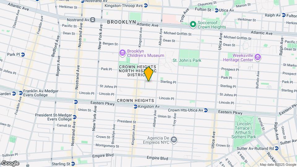 1156 Sterling Pl Map and Location Details