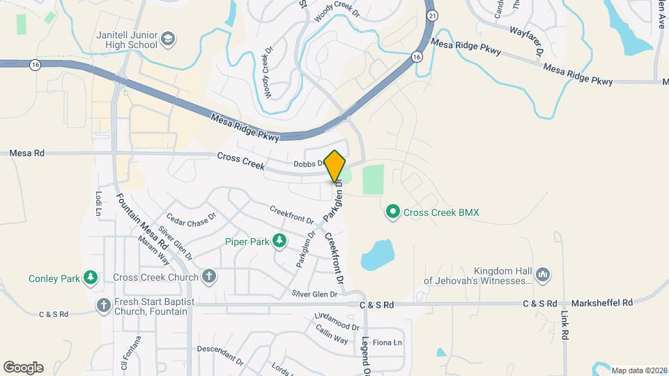 7632 Sandy Springs Point Map and Location Details