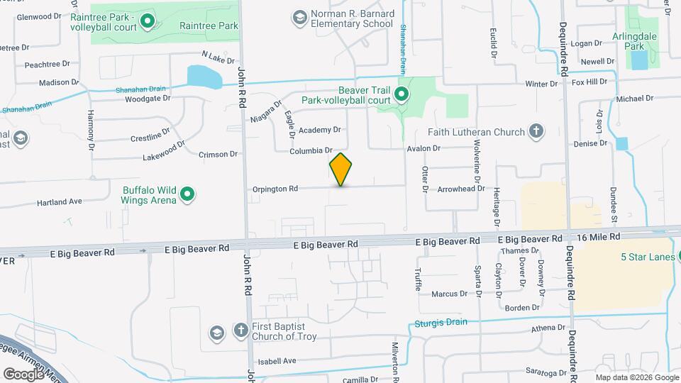 2226 Orpington Rd Map and Location Details