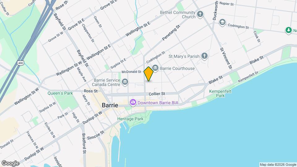 111 Worsley St Map and Location Details